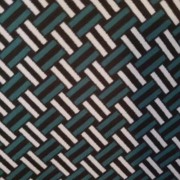 Ann Taylor NWT Geo Drapey Mid Flare Dress Size Sm - Picture 11 of 13